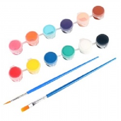 OEM Acrylic Paint Pots Set Bulk With Pen  Acrylic Paint